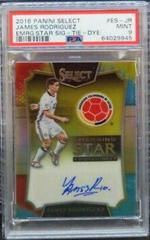 James Rodriguez [Tie Dye] #ES-JR Soccer Cards 2016 Panini Select Emerging Star Signatures Prices