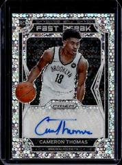 Cameron Thomas #FBR-CAM Basketball Cards 2021 Panini Prizm Fast Break Rookie Autographs Prices