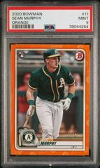 Sean Murphy [Orange] #11 Baseball Cards 2020 Bowman Prices