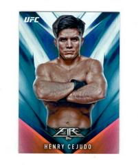 Henry Cejudo [Blue] Ufc Cards 2017 Topps UFC Fire Prices