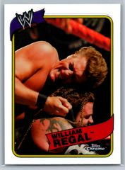 William Regal [Refractor] Wrestling Cards 2008 Topps Heritage III Chrome WWE Prices