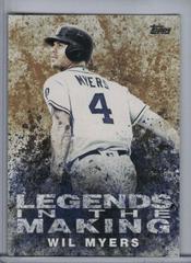 Wil Myers [Gold] #WM Baseball Cards 2018 Topps Legends in the Making Prices