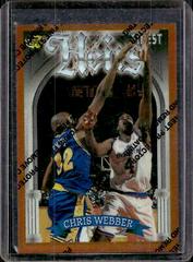 Chris Webber [Refractor w Coating] #163 Basketball Cards 1996 Finest Prices