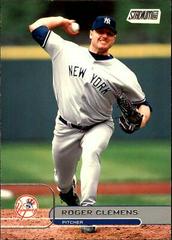 Roger Clemens Baseball Cards 2002 Stadium Club Prices