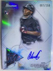 Jazz Chisholm [Refractor] Baseball Cards 2021 Bowman Sterling Rookie Autographs Prices