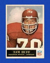 Sam Huff #187 Football Cards 1965 Philadelphia Prices