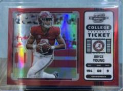 Bryce Young [Red] #1 Football Cards 2023 Panini Chronicles Draft Picks Contenders Optic Prices