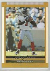 Michael Vick [Chrome Gold Refractor] #56 Football Cards 2003 Topps Draft Picks & Prospects Prices