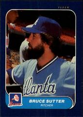 Bruce Sutter Baseball Cards 1986 Fleer Mini Prices