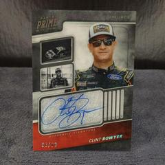 Clint Bowyer #SS-CB Racing Cards 2018 Panini Prime Nascar Shadowbox Signatures Prices