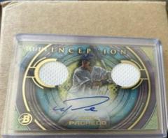Izaac Pacheco Baseball Cards 2022 Bowman Inception Autograph Dual Relics Prices