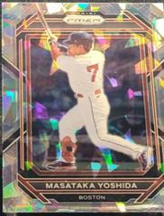 Masataka Yoshida [Ice] #1 Baseball Cards 2023 Panini Prizm Prices