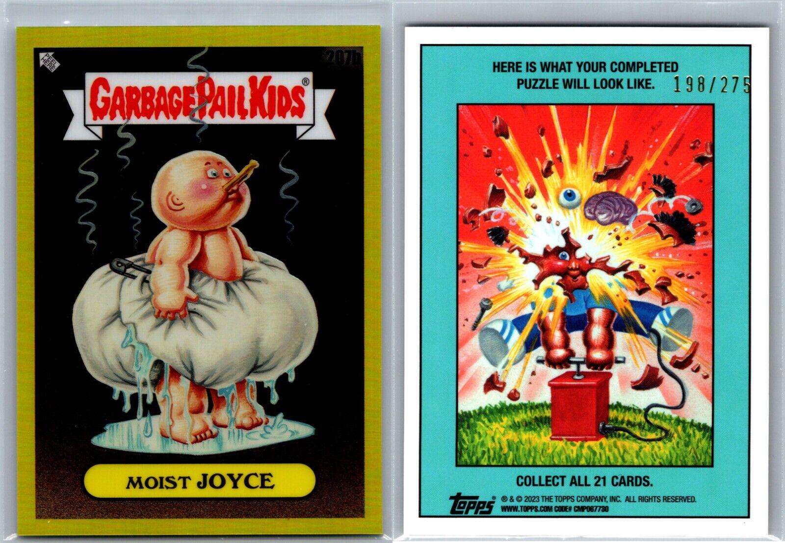 Moist JOYCE [Yellow] #207b 2023 Garbage Pail Kids Chrome