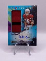 Trey McBride [Turquoise] Football Cards 2022 Panini Origins Rookie Patches Prices