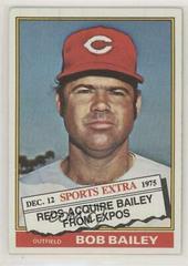 Bob Bailey #338T Baseball Cards 1976 Topps Traded Prices