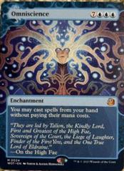 Omniscience #24 Magic Wilds of Eldraine Enchanting Tales Prices