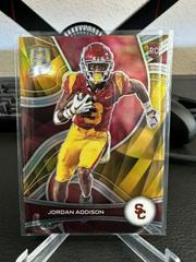 Jordan Addison [Gold] #29 Football Cards 2023 Panini Chronicles Draft Picks Spectra Prices