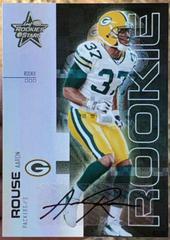 Aaron Rouse [Autograph Holofoil] #118 Football Cards 2007 Leaf Rookies & Stars Prices