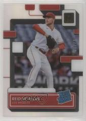 Reid Detmers [Gold] #58 Baseball Cards 2022 Panini Chronicles Clearly Donruss Prices
