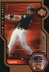 Larry Walker #V12 Baseball Cards 1999 Upper Deck View to A Thrill Prices