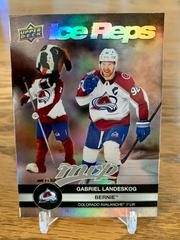 Gabriel Landeskog, Bernie the St. Bernard #IR-16 Hockey Cards 2023 Upper Deck MVP Ice Reps Prices