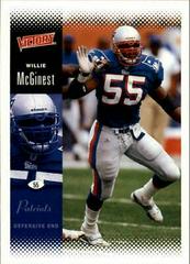 Willie McGinest #110 Football Cards 2000 Upper Deck Victory Prices