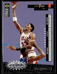 Scottie Pippen Basketball Cards 1996 Collector's Choice Crash the Game Scoring 1 Prices