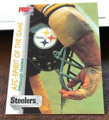 Pittsburgh Steelers [Spirit Of The Game] #691 Football Cards 1992 Pro Set Prices