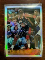 Hakeem Olajuwon [Refractor] Basketball Cards 1996 Topps Chrome Prices