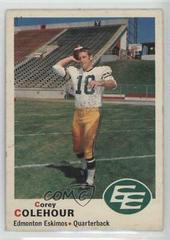 Corey Colehour Football Cards 1970 O Pee Chee CFL Prices