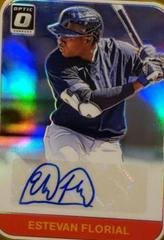 Estevan Florial [Gold] #RS87-EF Baseball Cards 2021 Panini Donruss Optic Retro 1987 Signatures Prices