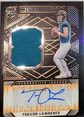 Trevor Lawrence [Jersey Autograph] #201 Football Cards 2021 Panini Obsidian Prices