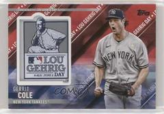 Gerrit Cole [Red] #SEP-GC Baseball Cards 2022 Topps Update Special Event Patch Relics Prices
