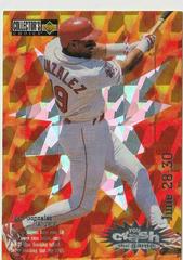 Juan Gonzalez #CG28 Baseball Cards 1996 Collector's Choice Crash the Game Prices