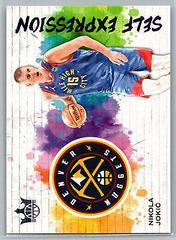 Nikola Jokic [Violet] #27 Basketball Cards 2023 Panini Court Kings Self Expression Prices
