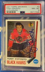 Tony Esposito [Autograph] Hockey Cards 2001 Topps Archives Prices