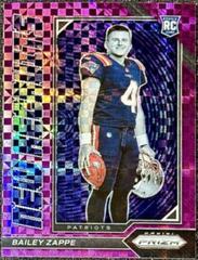 Bailey Zappe [Purple Power] #NR-7 Football Cards 2022 Panini Prizm New Recruits Prices