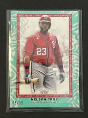 Nelson Cruz [Aqua] #12 Baseball Cards 2022 Topps Rip Prices