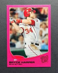 Bryce Harper [Pink] #369 Baseball Cards 2013 Topps Prices