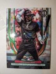 Elly De La Cruz [Green] #95 Baseball Cards 2024 Topps Tribute Prices