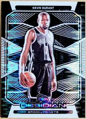 Kevin Durant [White Pulsar] #1 Basketball Cards 2019 Panini Obsidian Prices