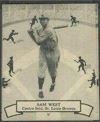 Sam West Baseball Cards 1937 O Pee Chee Prices
