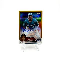 Jose Ramirez [Gold] Baseball Cards 2023 Topps Chrome Update All Star Game Autographs Prices