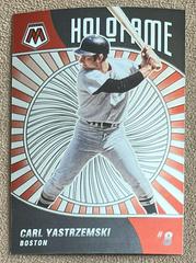 Carl Yastrzemski #HF-6 Baseball Cards 2022 Panini Mosaic Holofame Prices