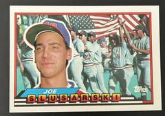 Joe Slusarski #213 Baseball Cards 1989 Topps Big Prices