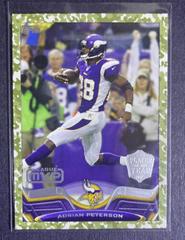 Adrian Peterson [Camo] Football Cards 2013 Topps Prices