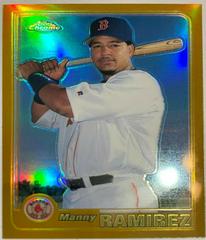 Manny Ramirez #586 Baseball Cards 2001 Topps Chrome Prices