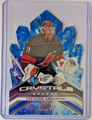 Frederik Andersen #IC-19 Hockey Cards 2021 Upper Deck Ice Crystals Prices