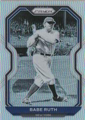 Babe Ruth [Silver Prizm] #182 Baseball Cards 2021 Panini Prizm Prices