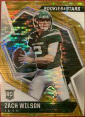 Zach Wilson [Gold Pulsar Prizm] #102 Football Cards 2021 Panini Rookies and Stars Prices